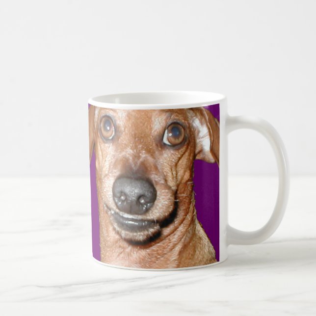 Es ist Zeit aufzuwachen! Dackel Tasse (Rechts)