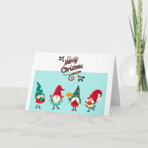 ES IST ZEIT, EUCH **FROHE WEIHNACHTEN** ZU WÜNSCHE FEIERTAGSKARTE