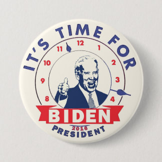 Es ist Zeit für Biden 2016 Button