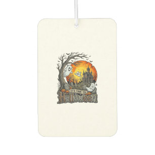 Es ist Zeit Halloween Spukhaus Friedhof Gruselig  Autolufterfrischer
