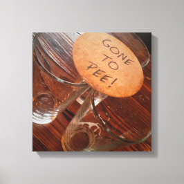 Es ist Zeit! Leinwanddruck