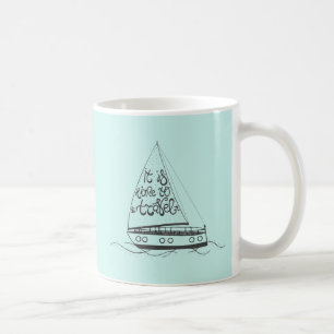 Es ist Zeit zu reisen Tasse