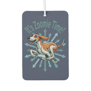 Es ist Zoomie Time American Fox Hound Autolufterfrischer