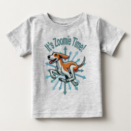 Es ist Zoomie Time American Fox Hound Baby T-shirt