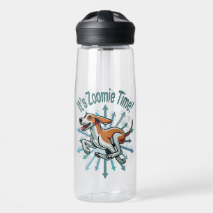 Es ist Zoomie Time American Fox Hound Trinkflasche