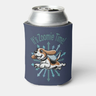 Es ist Zoomie Time Beagle Dosenkühler