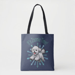 Es ist Zoomie Time Bichon Frise