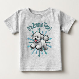 Es ist Zoomie Time Bichon Frise Baby T-shirt