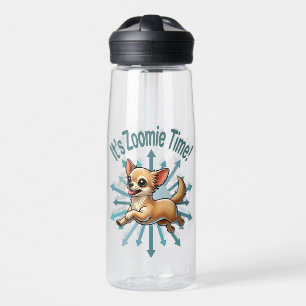 Es ist Zoomie Time Chihuahua Trinkflasche