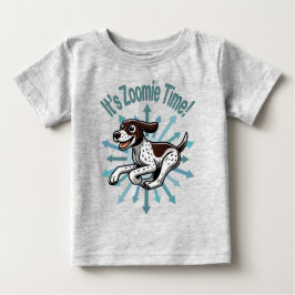 Es ist Zoomie Time German Kurzhaar Baby T-shirt