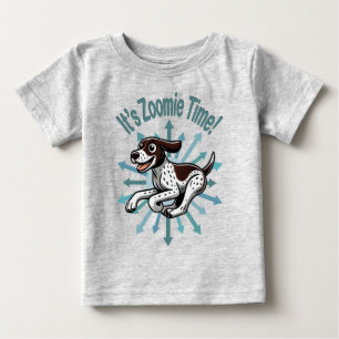 Es ist Zoomie Time German Kurzhaar Baby T-shirt