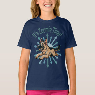 Es ist Zoomie Time German Shepherd T-Shirt