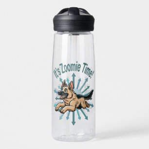 Es ist Zoomie Time German Shepherd Trinkflasche