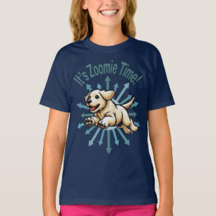 Es ist Zoomie Time Golden Labrador T-Shirt