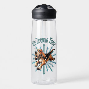 Es ist Zoomie Time Hound Dog Trinkflasche