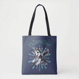 Es ist Zoomie Time Husky