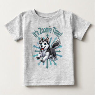 Es ist Zoomie Time Husky Baby T-shirt