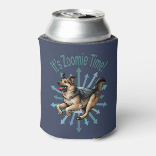 Es ist Zoomie Time Large Mutt Dosenkühler