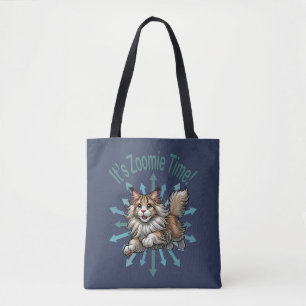 Es ist Zoomie Time Maine Coon Cat