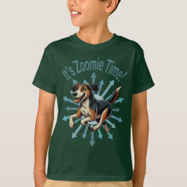 Es ist Zoomie Time Medium Mutt T-Shirt