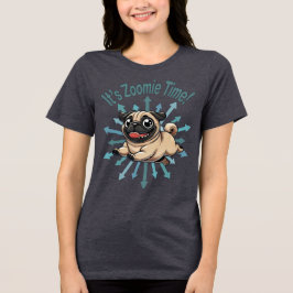 Es ist Zoomie Time Mops Tri-Blend Shirt