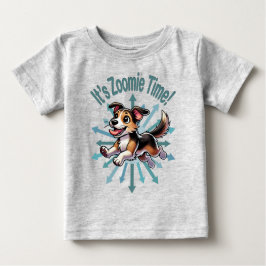 Es ist Zoomie Time Mutt Baby T-shirt