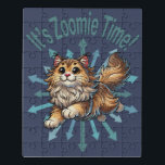 Es ist Zoomie Time Norwegische Waldkatze Puzzle<br><div class="desc">"It's Zoomie Time" Merchandise... ... ... .. Entfesseln Sie den spielerischen Geist Ihres Lieblingskameraden mit dieser köstlichen "It's Zoomie Time" Kollektion! Mit einer zauberhaften Zoomkatze, die mitten im Sprung gefangen wurde, ist die Ware perfekt für Katzenliebhaber und für alle, die Freude empfinden. Das skurrile Design zeigt einen dynamischen Kreis von...</div>