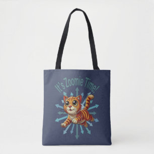 Es ist Zoomie Time Orange Tabby Cat