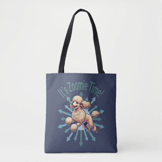 Es ist Zoomie Time Poodle (Vorderseite)