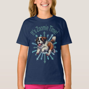 Es ist Zoomie Time Saint Bernard T-Shirt