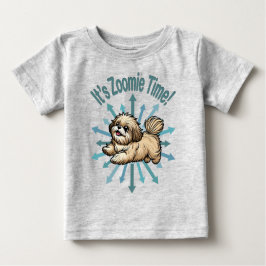 Es ist Zoomie Time Shih Tzu Baby T-shirt
