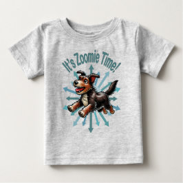 Es ist Zoomie Time Terrier Mutt Baby T-shirt