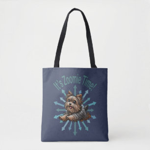 Es ist Zoomie Time Yorkshire Terrier