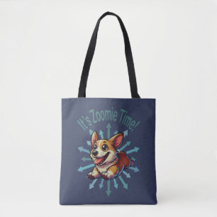 Es ist Zoomie Zeit Corgi