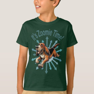 Es ist Zoomie Zeit Hound Dog T-Shirt