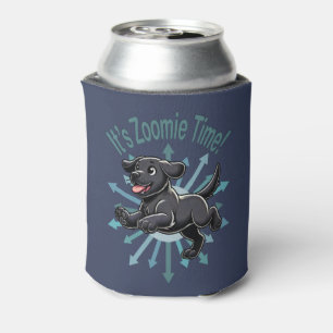Es ist Zoomie Zeit Schwarz Labrador Dosenkühler