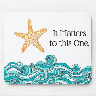 Es ist zu diesem einem Starfish von Bedeutung Mousepad