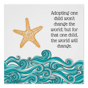 Es ist zu diesem einem Starfish von Bedeutung Poster