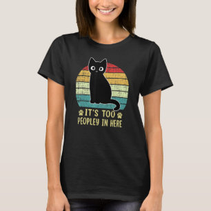 Es ist zu viele Leute hier, die sich die Cat Intro T-Shirt
