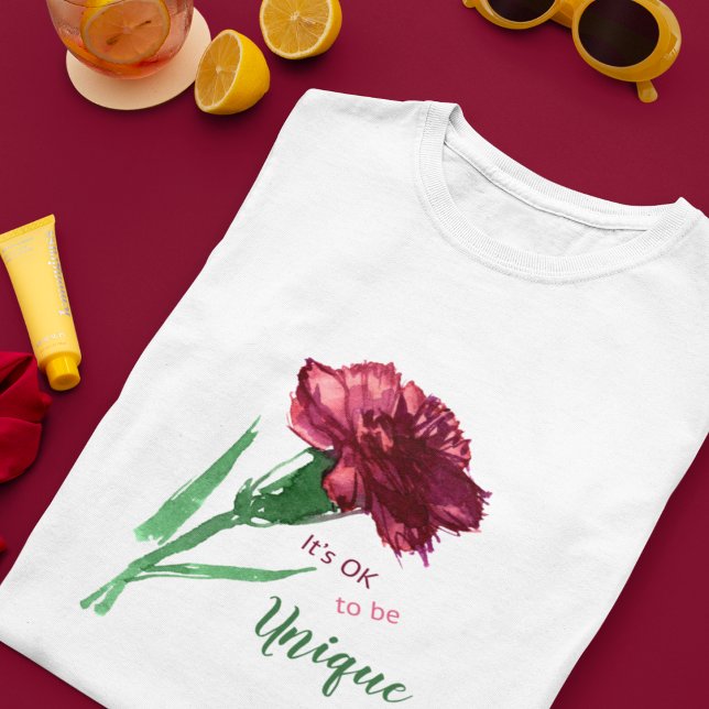 Es kann eine einzigartige inspirierende Blume der  T-Shirt (Von Creator hochgeladen)