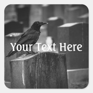 Es kann nicht die ganze Zeit regnen Quadratischer Aufkleber