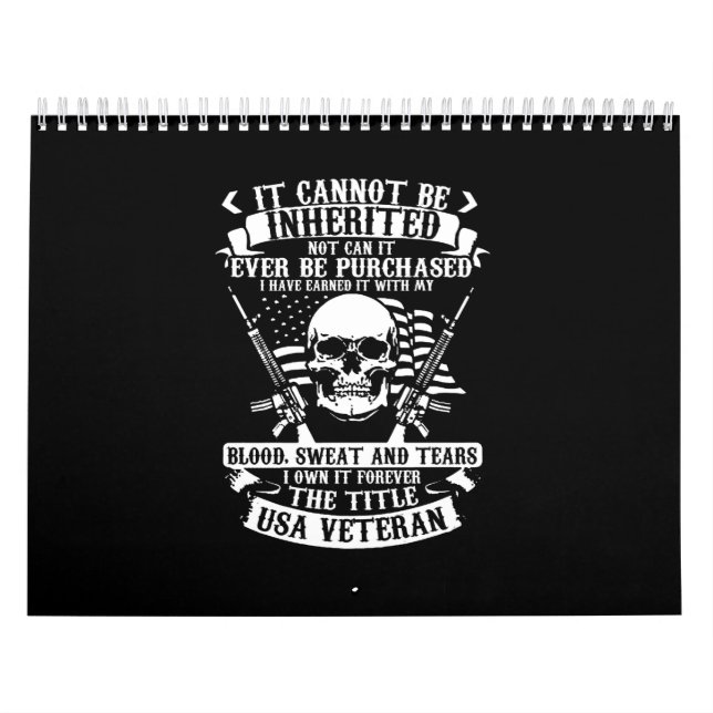 es kann nicht geerbt werden, es kann nie erworben  kalender (Titelbild)