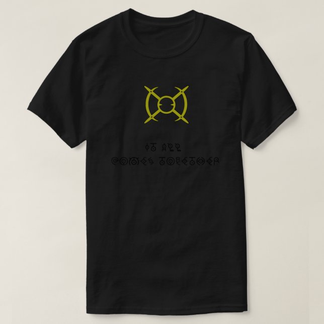 Es kommt alles zusammen - Arceus Sign .png T-Shirt (Design vorne)