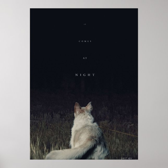 Es kommt bei Night Movie Grafik Poster (Vorne)