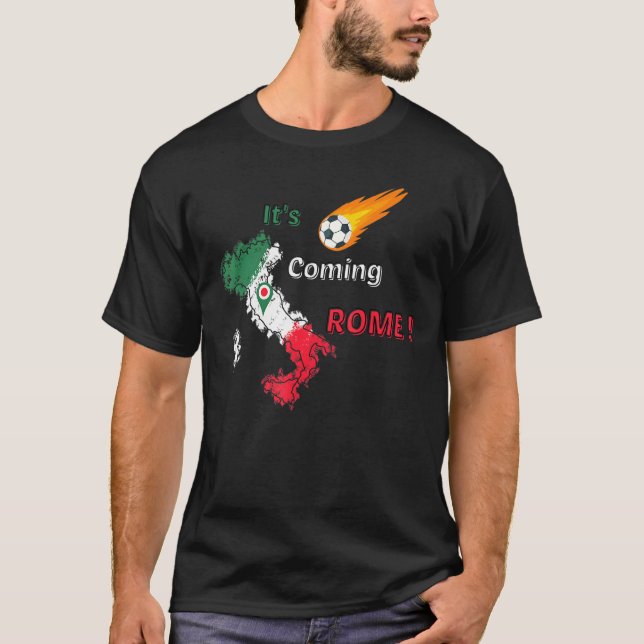 Es kommt Rom Sta Arrivando Roma Italien ist Mei T-Shirt (Vorderseite)