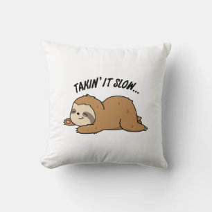 Es langsam Funny Sloth Puff nehmen Kissen