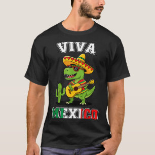 Es lebe Tyrannosaurus Rex Kinder Sombrero Kaktus F T-Shirt
