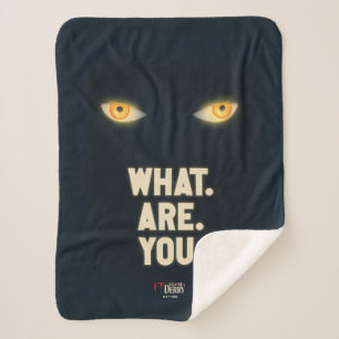 Es leuchtet die Augen "Was.Are.You". Sherpadecke