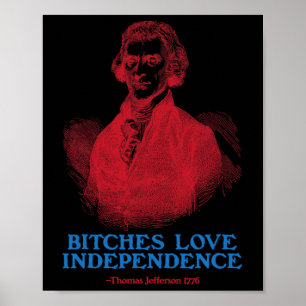 Es Liebe Unabhängigkeit Gründerväter Funny 4. Poster