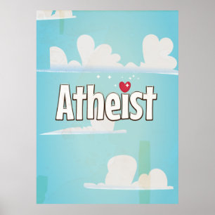 Es liebt Atheist zu sein Poster